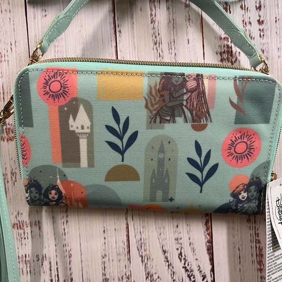 Disney Handbags - Disney Parks Princess Wallet Wristlet with Crossbody Strap NWT